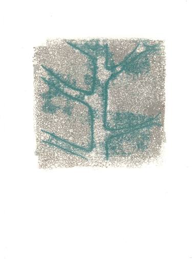 Original Abstract Nature Printmaking by Juul Rameau