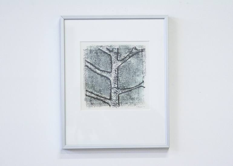 Original Abstract Nature Printmaking by Juul Rameau