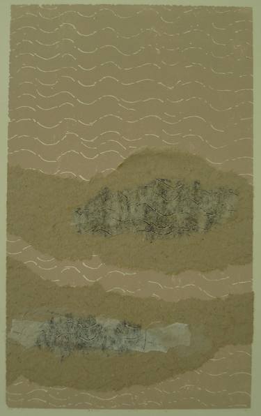 Original Abstract Nature Printmaking by Juul Rameau