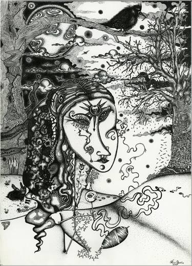 Original Fantasy Drawings by Alice Basilio