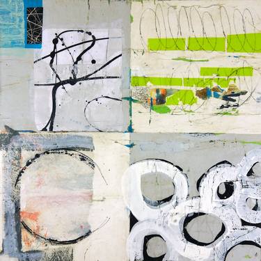 Original Fine Art Abstract Paintings by Shirley Williams