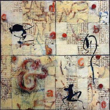 Original Abstract Mixed Media by Shirley Williams