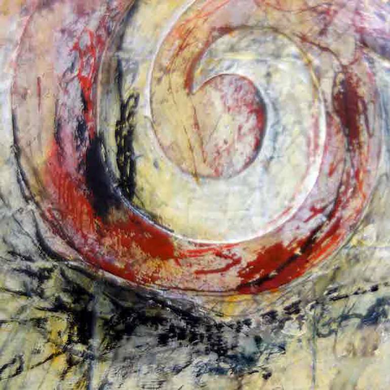 Original Abstract Mixed Media by Shirley Williams