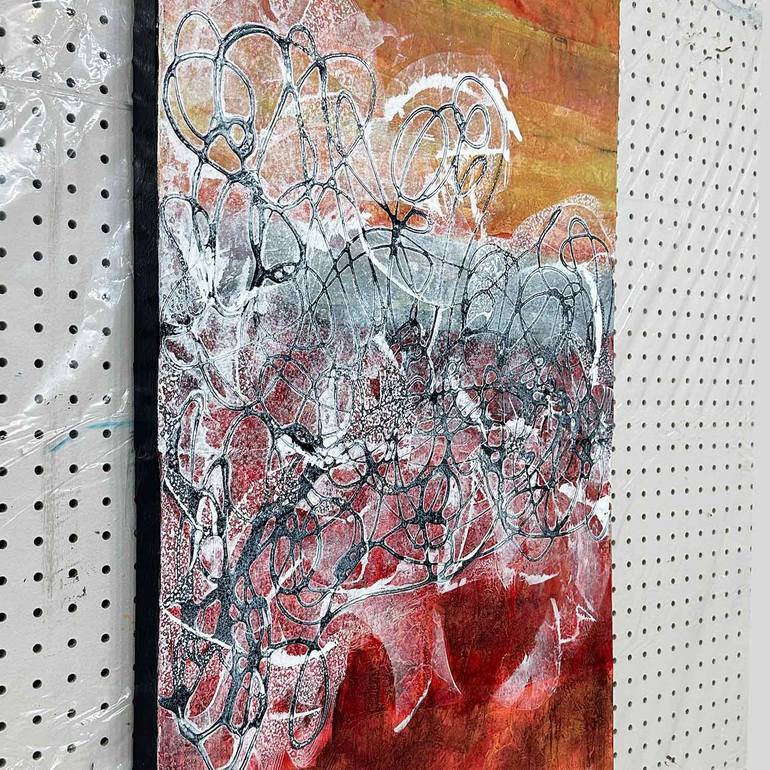 Original Abstract Expressionism Abstract Painting by Shirley Williams
