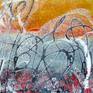 Detail of 'Summer Sunset' by Shirley Williams