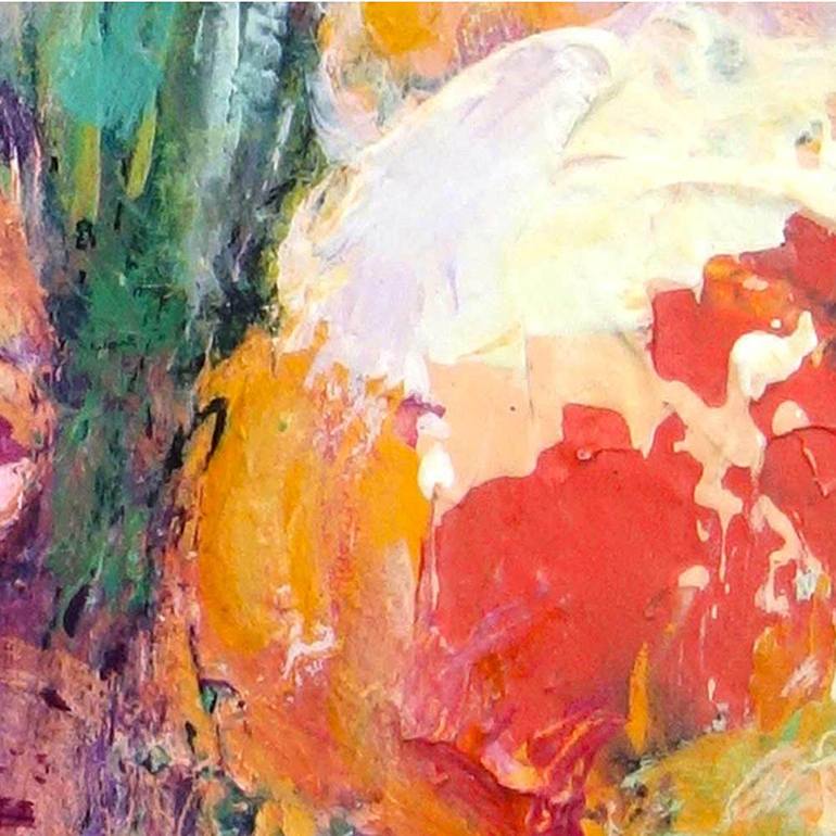 Original Abstract Expressionism Landscape Painting by Shirley Williams