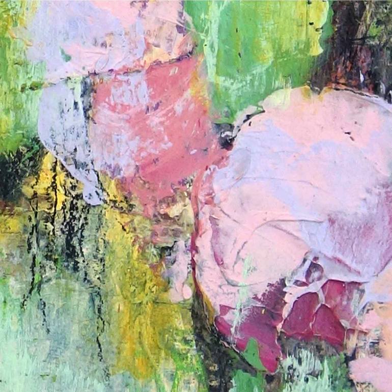 Original Abstract Expressionism Landscape Painting by Shirley Williams