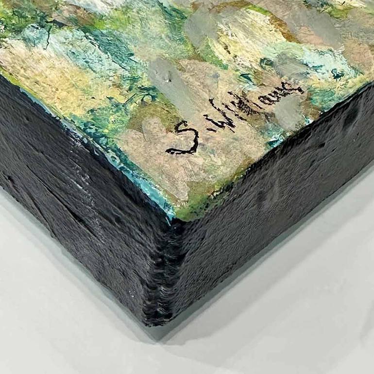 Original Abstract Expressionism Landscape Painting by Shirley Williams