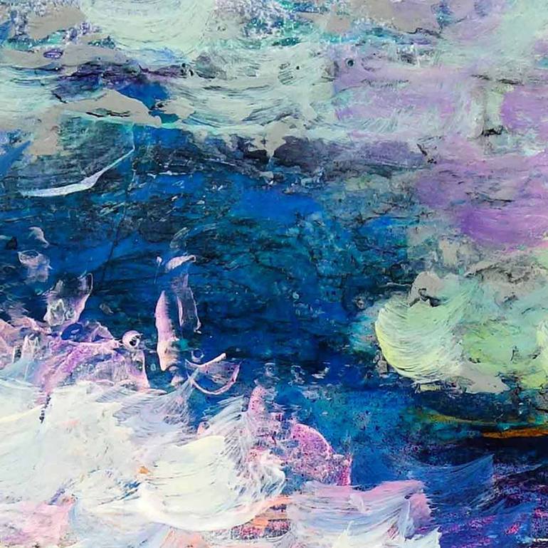 Original Abstract Expressionism Water Painting by Shirley Williams