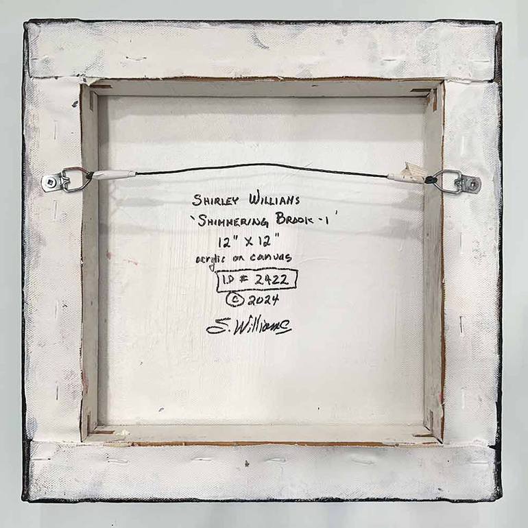 Original Abstract Expressionism Water Painting by Shirley Williams