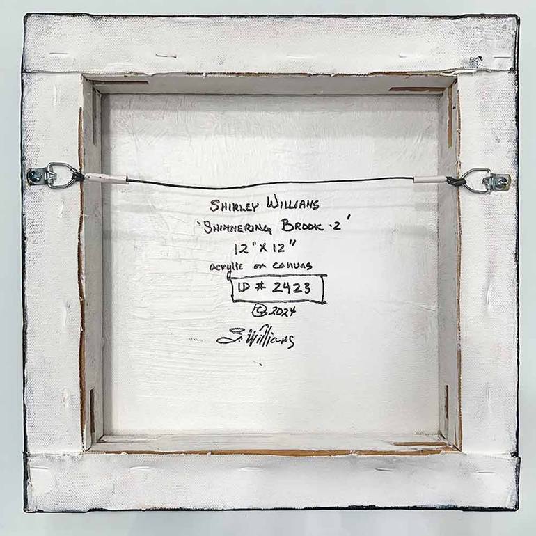 Original Abstract Expressionism Water Painting by Shirley Williams