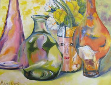 Original Expressionism Still Life Paintings by Lisa Boyd