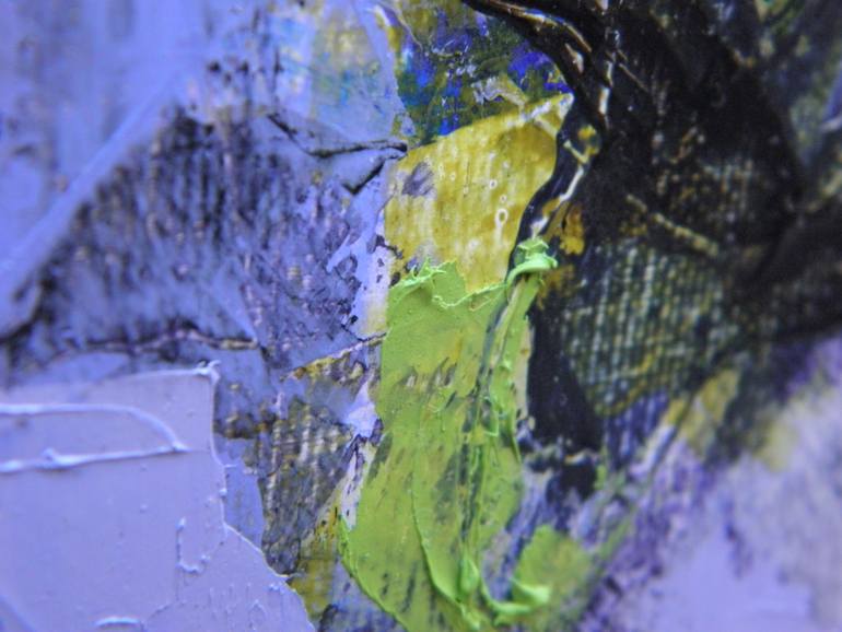 Original Abstract Expressionism Abstract Painting by Ivan Gotsev