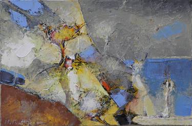 Original Fine Art Abstract Paintings by Ivan Gotsev