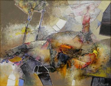 Original Conceptual Abstract Paintings by Ivan Gotsev