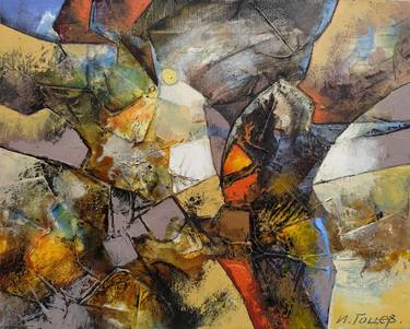 Original Abstract Expressionism Abstract Paintings by Ivan Gotsev