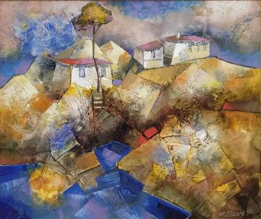 Print of Abstract Landscape Paintings by Ivan Gotsev