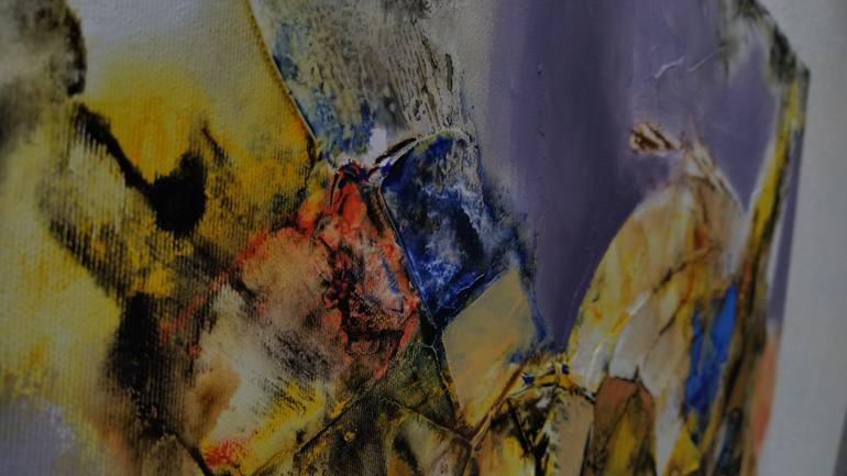Original Abstract Expressionism Abstract Painting by Ivan Gotsev