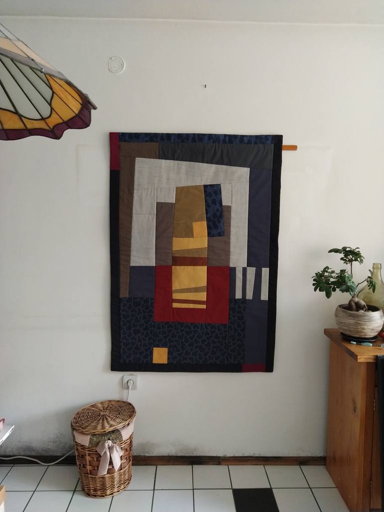 Original Modernism Abstract Collage by Ivan Gotsev
