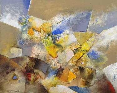 Original Abstract Expressionism Abstract Paintings by Ivan Gotsev