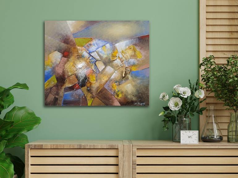 Original Abstract Painting by Ivan Gotsev