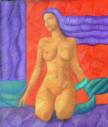 Print of Fine Art Nude Paintings by Haydar Ekinek