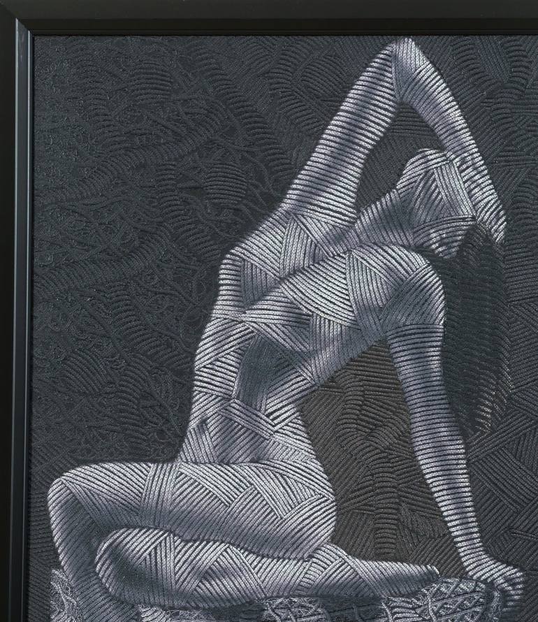 Original Figurative Nude Painting by Haydar Ekinek