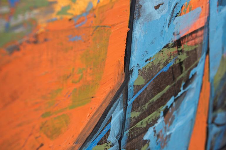 Original Art Deco Abstract Painting by Yelena Ralina