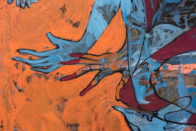 Original Art Deco Abstract Painting by Yelena Ralina