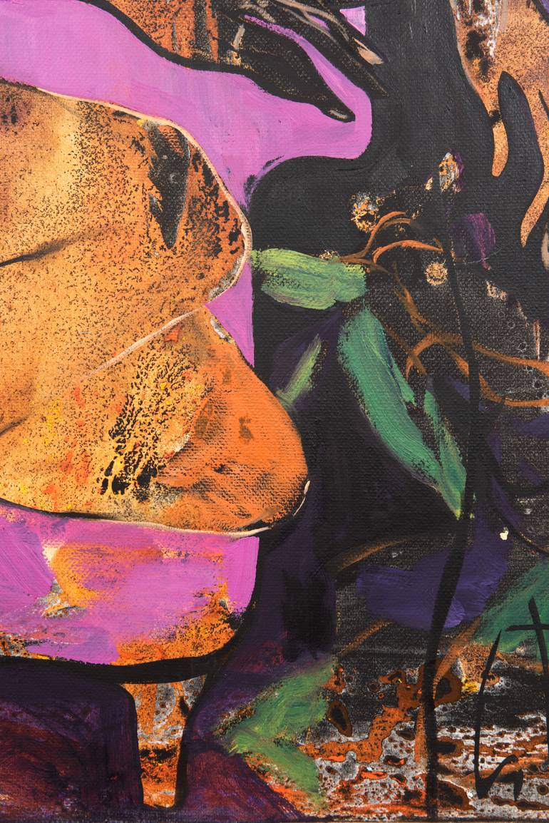 Original Abstract Expressionism Abstract Painting by Yelena Ralina