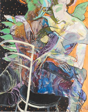 Original Contemporary Abstract Paintings by Yelena Ralina