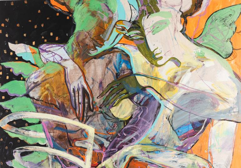 Original Contemporary Abstract Painting by Yelena Ralina