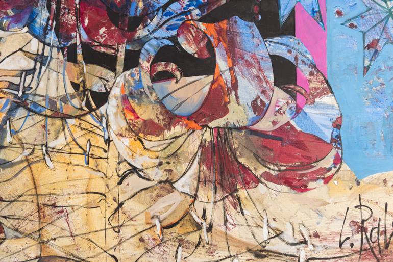 Original Surrealism Abstract Painting by Yelena Ralina