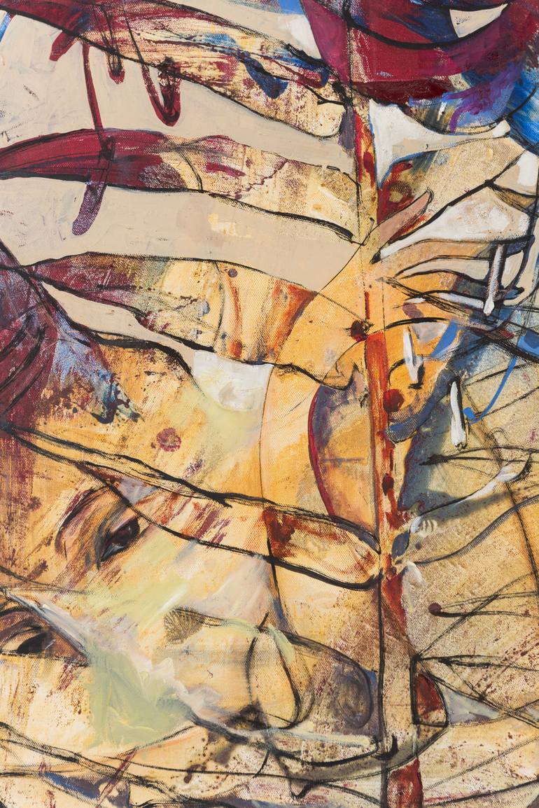 Original Surrealism Abstract Painting by Yelena Ralina