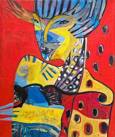 Original Contemporary Abstract Painting by Yelena Ralina