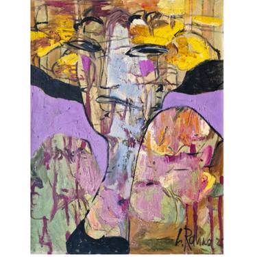 Original Contemporary Abstract Paintings by Yelena Ralina