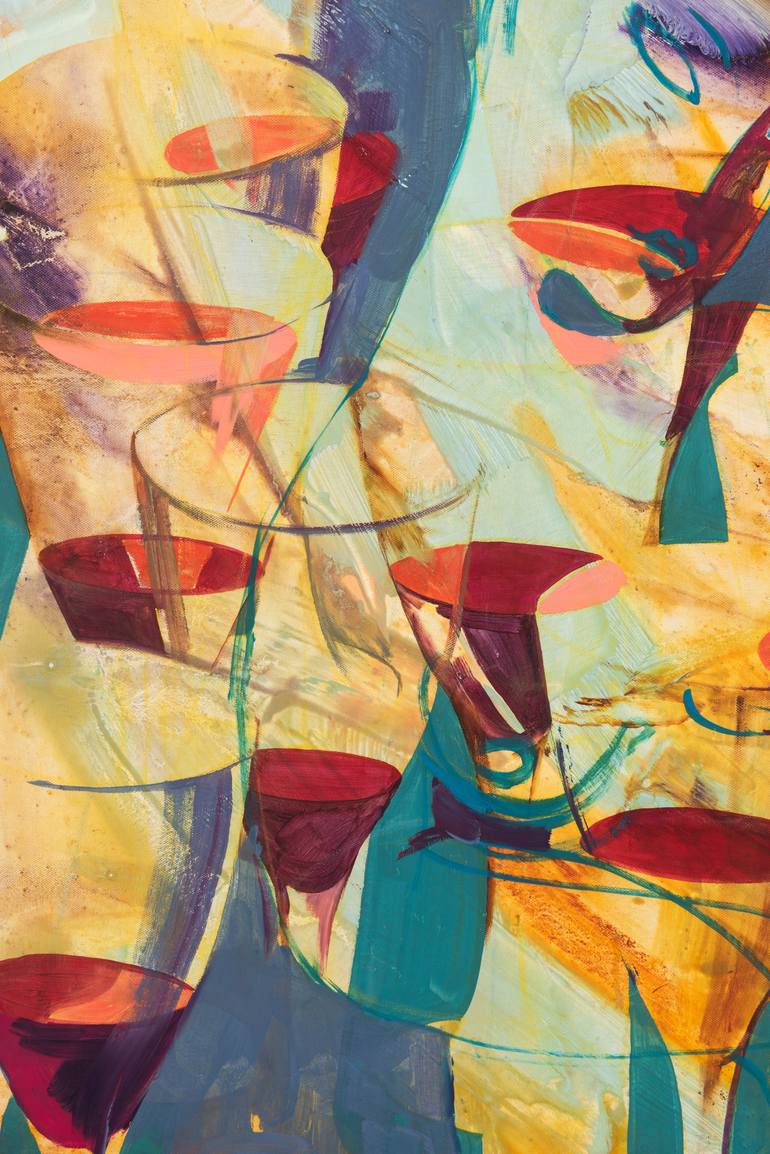 Original Abstract Expressionism Abstract Painting by Yelena Ralina