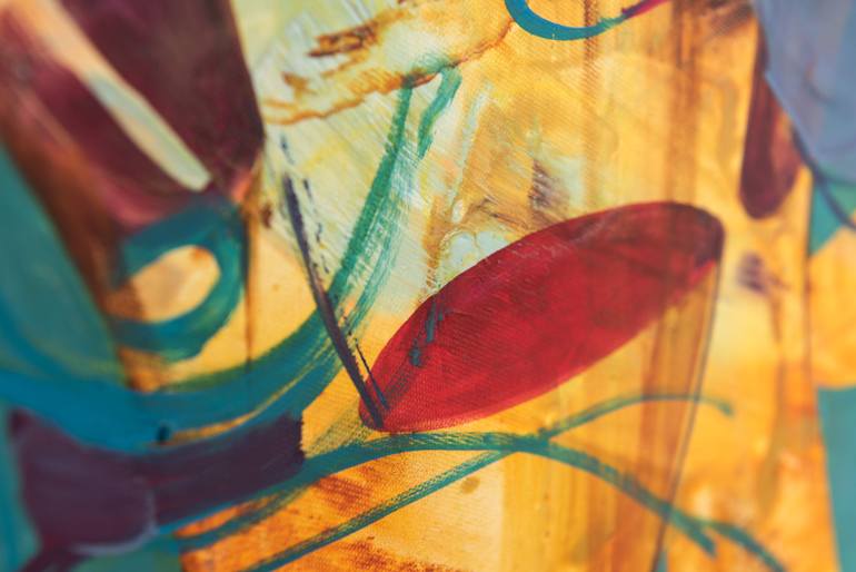 Original Abstract Expressionism Abstract Painting by Yelena Ralina