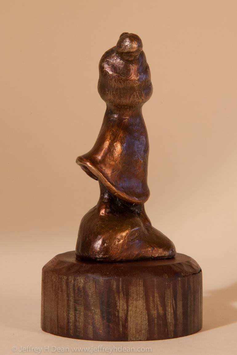 Original Figurative People Sculpture by Jeff and Ranja Dean