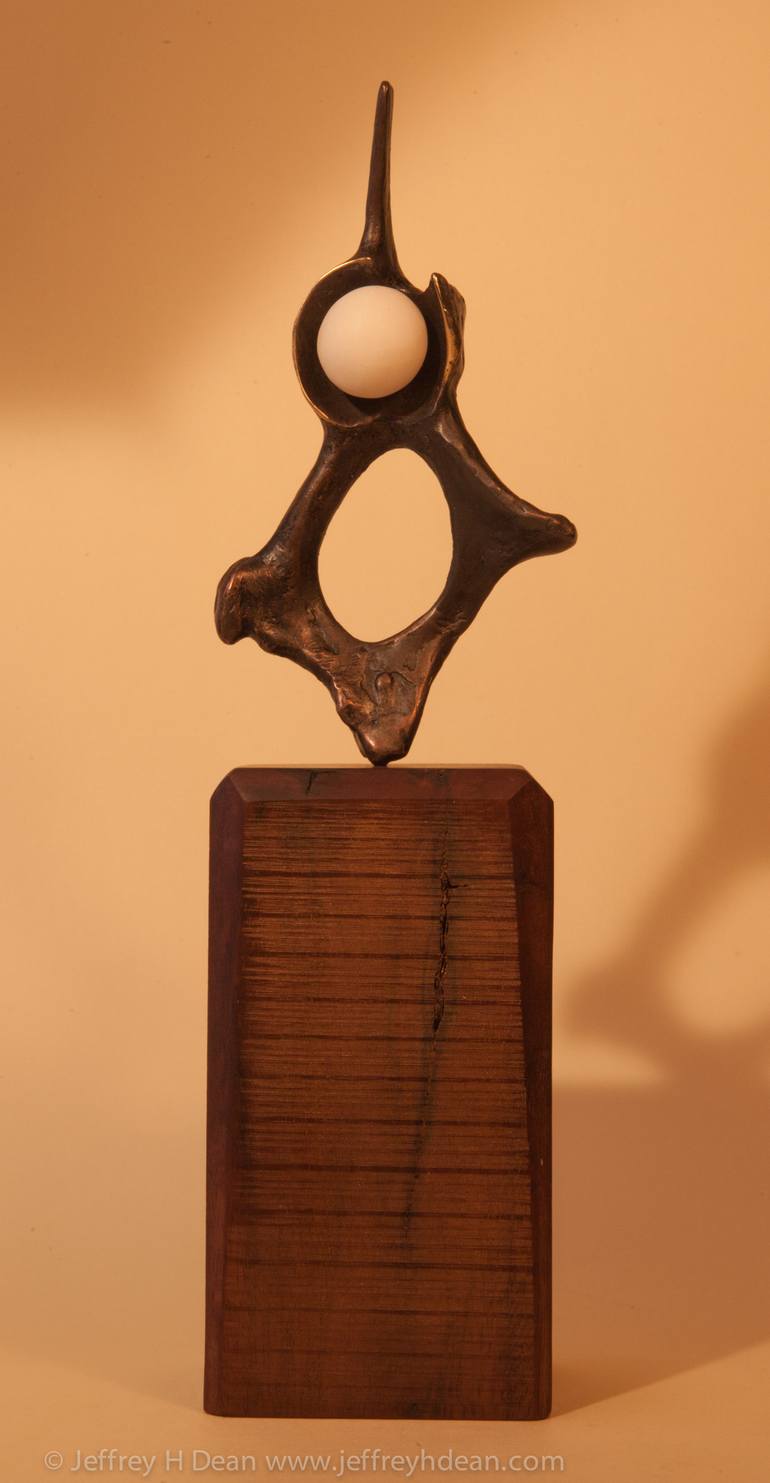Original Abstract Sculpture by Jeff and Ranja Dean