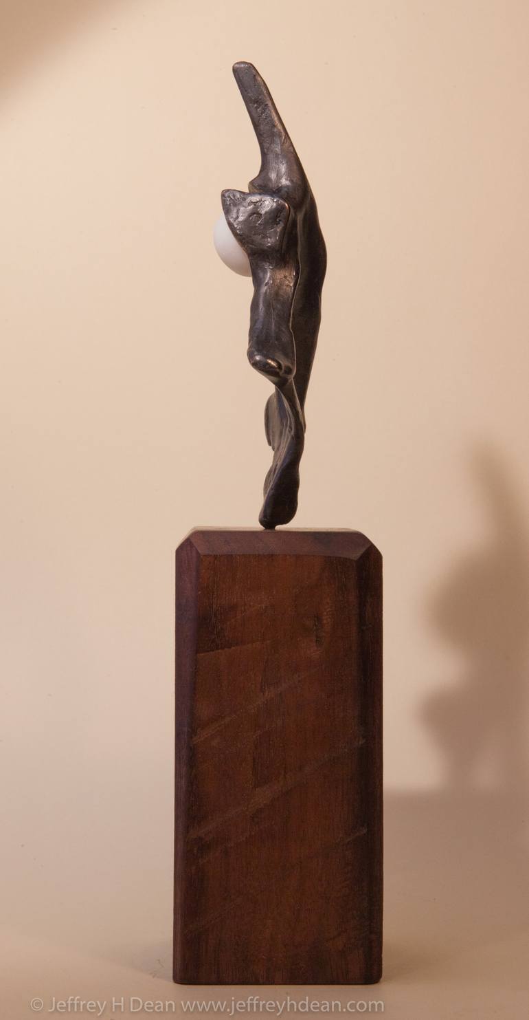 Original Abstract Sculpture by Jeff and Ranja Dean