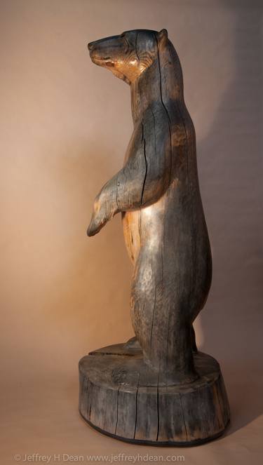 Original Figurative Animal Sculpture by Jeff and Ranja Dean