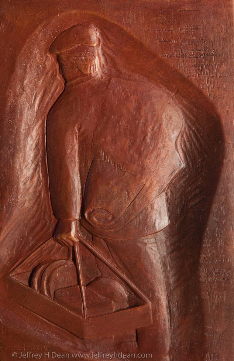 Original Figurative People Sculpture by Jeff And Ranja Dean