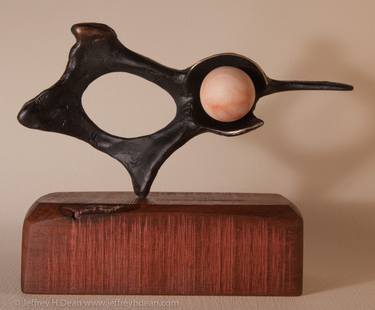 Original Abstract Sculpture by Jeff and Ranja Dean