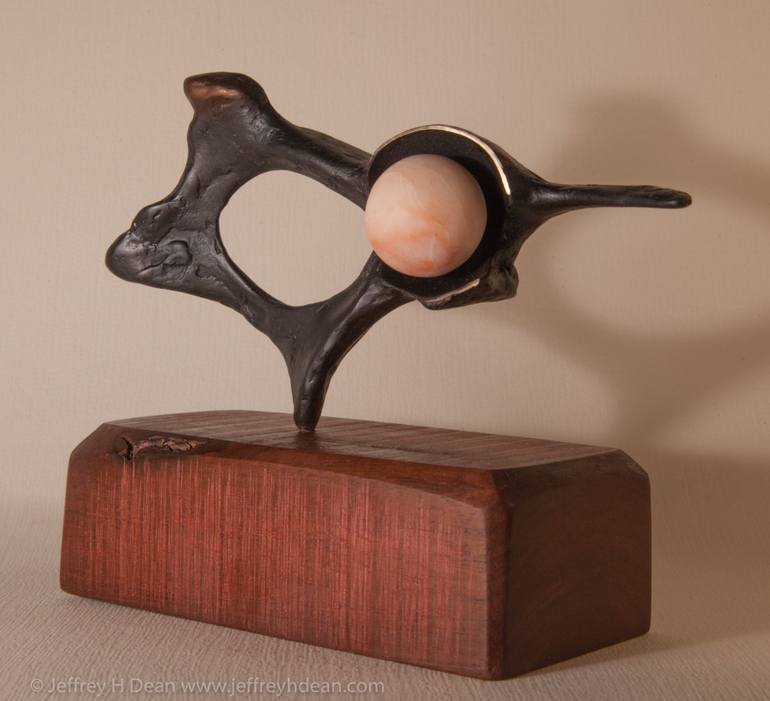 Original Abstract Sculpture by Jeff and Ranja Dean