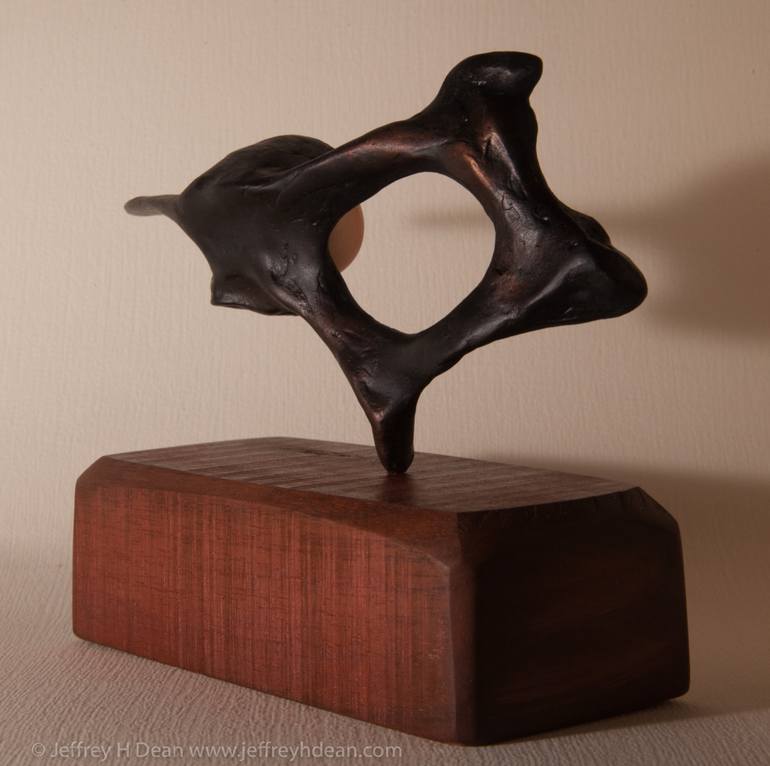 Original Abstract Sculpture by Jeff and Ranja Dean