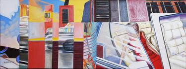 Original Expressionism Automobile Paintings by Haibat Balaa Bawab