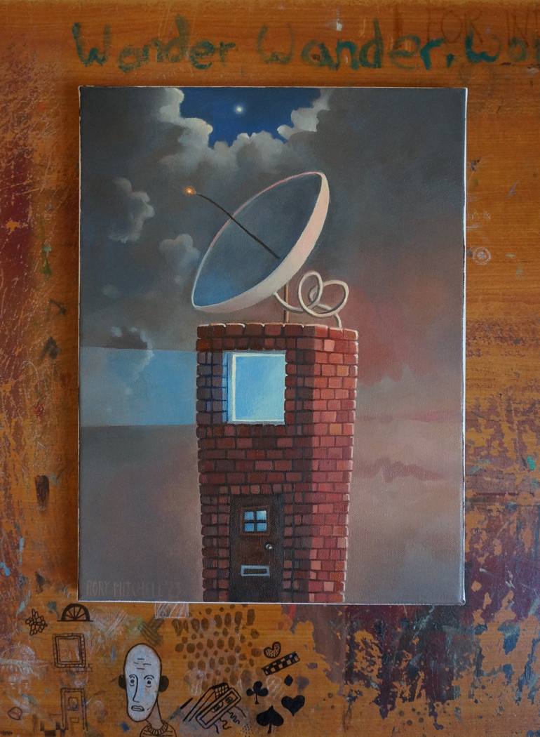 Original Architecture Painting by Rory Mitchell