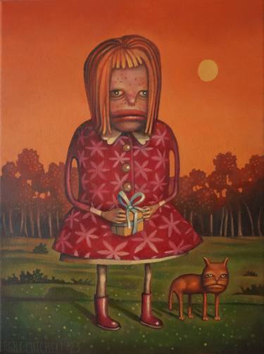 Original Children Painting by Rory Mitchell