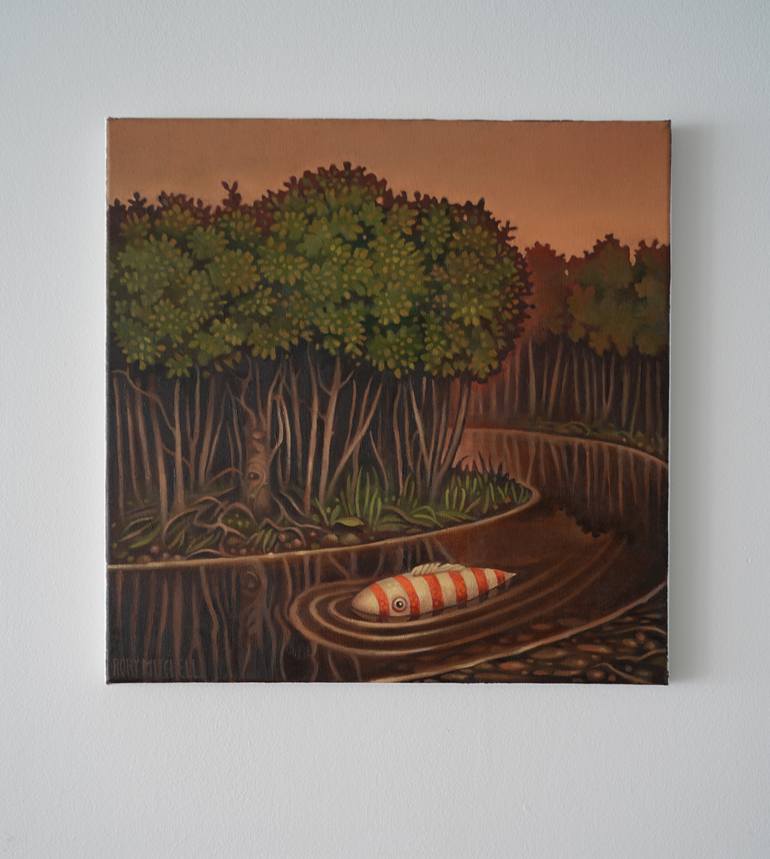 Original Figurative Animal Painting by Rory Mitchell